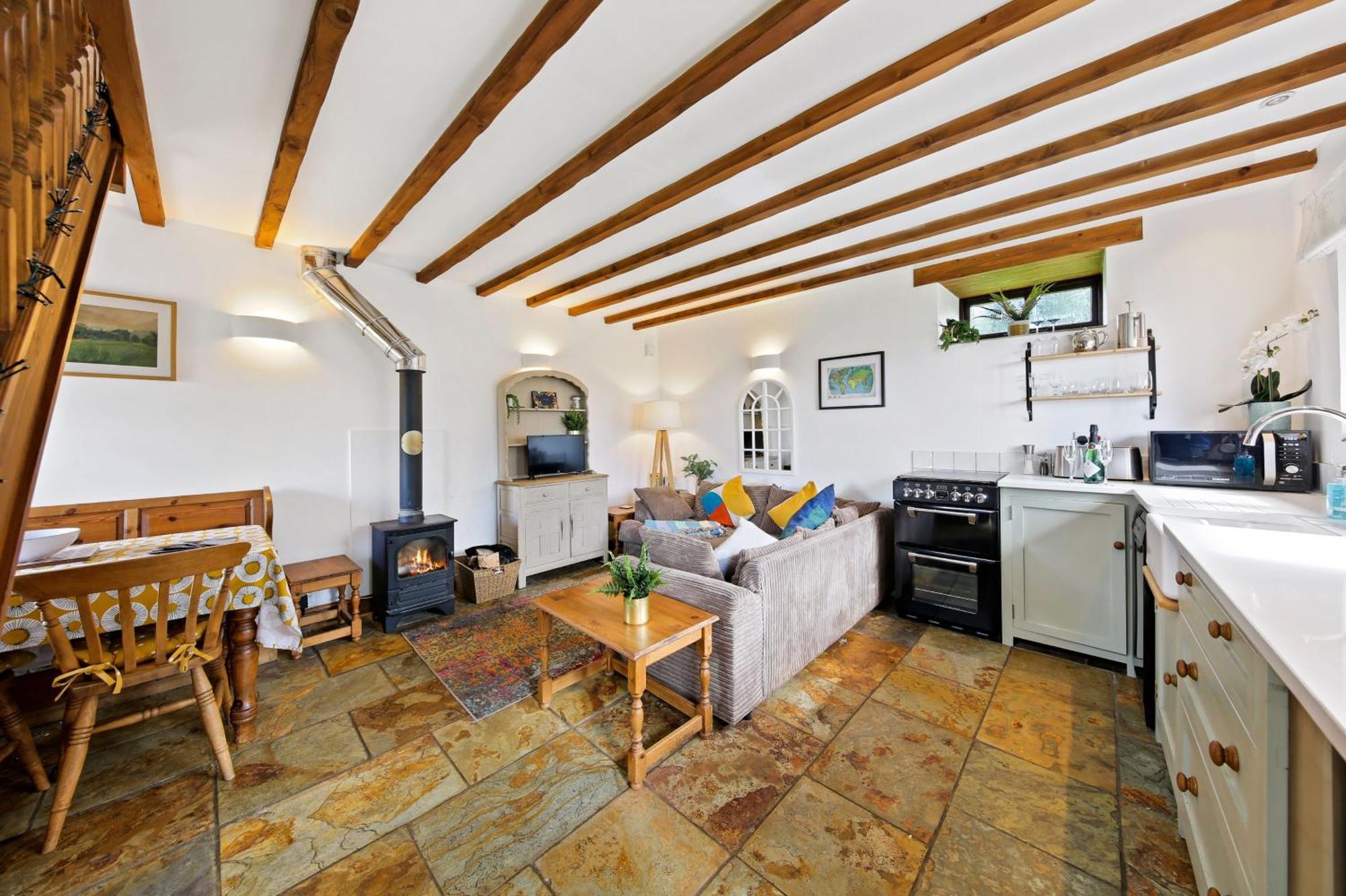 Host & Stay - Little Barn - Upper Hulme 利克 外观 照片